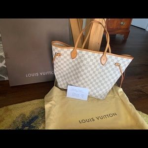 Louis Vuitton Neverfull MM Damier Azure *SOLD*
